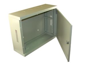 19" Kovový rozvádzač montážna skriňa 3U 540*400*180 RAL7035