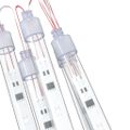 vidaXL Svetlá meteor 8 ks 30 cm modré 192 LED vnútorné vonkajšie