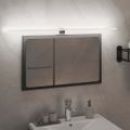 vidaXL LED zrkadlová lampa 7,5 W studené biele 80 cm 6000 K