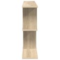 vidaXL Stenná polica Dub sonoma 80 x 15 x 50,5 cm Kompozitné drevo