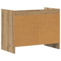 vidaXL TV skrinka 60 x 33 x 47 cm Dub artisan Kompozitné drevo