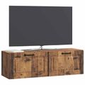 vidaXL Nástenná TV skrinka Nástenný Staré drevo 98 x 31 x 30 cm