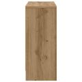 vidaXL Servírovacia skriňa Remeselný dub 73,5 x 22,5 x 53,5 cm