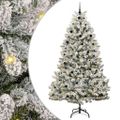 vidaXL Umelý vianočný stromček 240 cm 300 LED Teplá biela PVC a oceľ