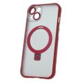 Puzdro s magnetickým krúžkom pre iPhone 14 6,1" červené