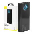 Powerbanka Baseus Amblight 30000mAh, 4xUSB, USB-C, 65W (čierna)