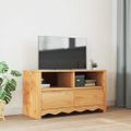 vidaXL TV skrinka Drammen Dub 99 x 43 x 55 cm Borovicový masív