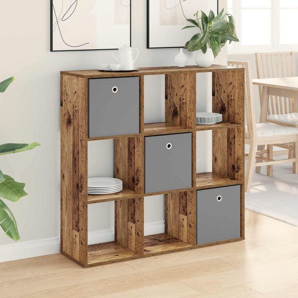 vidaXL Servírovacia skriňa so zásuvkou Staré drevo 102 x 31 x 99,5 cm