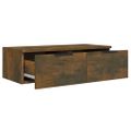 vidaXL Nástenné skrinky 2 ks dymový dub 68x30x20 cm spracované drevo