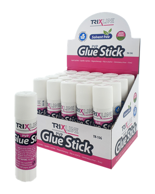 TR -15G Univerzálna lepiaca tyčinka PVP Glue STICK 15g Trixline