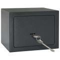vidaXL Mechanický trezor tmavosivý 23x17x17 cm oceľový