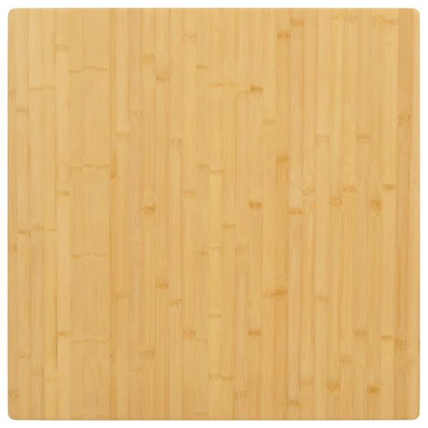 vidaXL Stolová doska 90x90x1,5 cm bambus