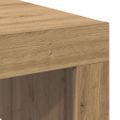 vidaXL Konferenčný stolík dub artisan 100x100x35 cm kompozitné drevo