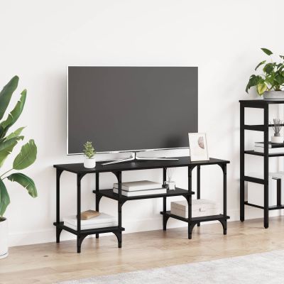 vidaXL TV skrinka Čierny dub 102 x 35 x 45,5 cm