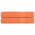 vidaXL Uteráky FROGN 2 ks oranžové 100x200 cm 360 g/m²