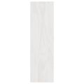 vidaXL Knižnica/deliaca stena biela 100x30x103 cm masívna borovica