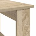 vidaXL Konferenčný stolík Sonoma dub 72 x 50 x 50 cm Kompozitné drevo