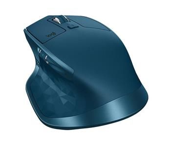 Logitech myš MX Master 2S, Darkfield, laserová, 7 tlačidiel, modrá, 200 - 4 000dpi