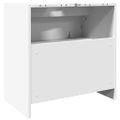 vidaXL Skrinka pod umývadlo biela 59x37x59 cm kompozitné drevo