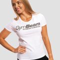 Dámske tričko Fitness White - GymBeam, veľkosť L