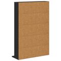 vidaXL CD Skrinka Čierny dub 65 x 23,5 x 97,5 cm Kompozitné drevo