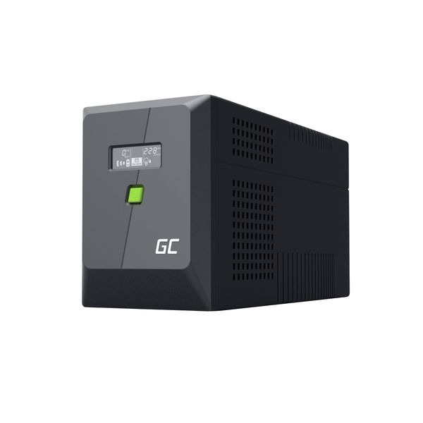 UPSLM900 Green Cell Záložný zdroj UPS 1500VA 900W PowerProof s LCD displejom