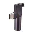Akyga adaptér AK-AD-62 USB typu C (samec) / USB typu C (samica) / Jack 3,5 mm