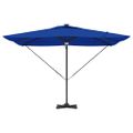 vidaXL Roma Parasol Modrá 286 x 284 x 270 cm Hliník a polyester