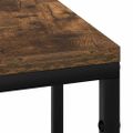 vidaXL Nočný stolík Dymová dub 41,5 x 26 x 60,5 cm Kompozitné drevo