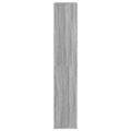 vidaXL Deliaca stena sivá sonoma 100x33x175 cm kompozitné drevo