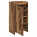 vidaXL Skriňa na topánky Staré drevo 48 x 36 x 92 cm Kompozitné drevo