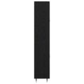 vidaXL Highboard 2 ks Čierny dub 69,5 x 34 x 180 cm Kompozitné drevo