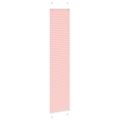 vidaXL Plisovaná roleta ružová 45x200 cm šírka látky 44,4 cm polyester