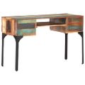 vidaXL Stôl 118x48x75 cm recyklovaný masív