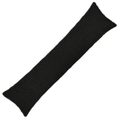 vidaXL Poťah na podložku HEERLEN Čierna 40 x 145 cm Bouclé