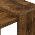 vidaXL Regál na knihy 2 úrovní 52 x 25 x 71,5 cm Kompozitné drevo