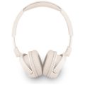 Guess bezdrôtové slúchadlá BT HEADPHONES SCRIPT METAL LOGO béžová