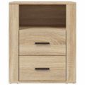 vidaXL Nočný stolík dub sonoma 50x36x60 cm spracované drevo