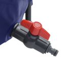 vidaXL Nádrž na vodu s kohútikom skladacia 1250 L PVC