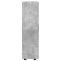 vidaXL Servírovacia skriňa FLORIN 55,5 x 29 x 100 cm Betónová šedá