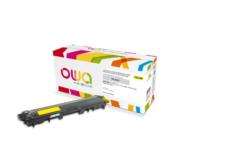 OWA Armor toner kompatibilný s Brother TN-245Y/TN-246Y, 2200st, žltá/yellow