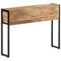 vidaXL Kvetináč 90x20x68 cm surové mangovníkové drevo