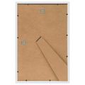 vidaXL Fotorámiky na stenu alebo stôl 3 ks biele 42x59,4 cm MDF