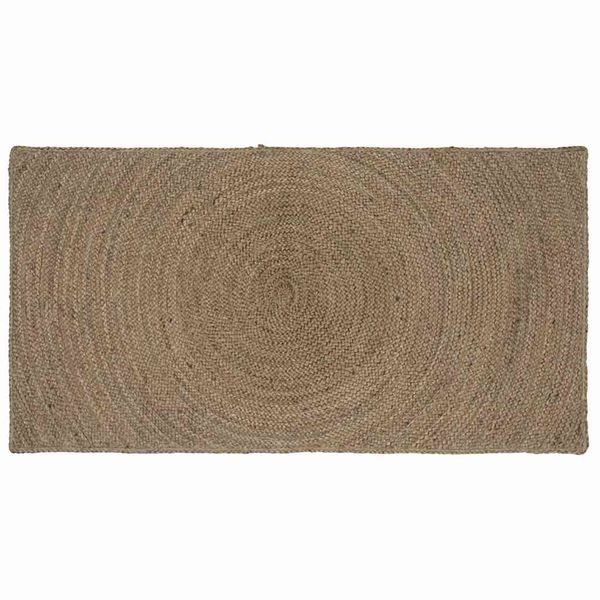 vidaXL Kusové koberce Sivá 80 x 150 cm Juta