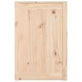 vidaXL Kôš na bielizeň 88,5x44x66 cm borovica z masívneho dreva