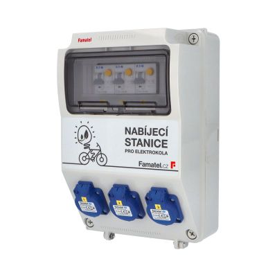 FAMATEL v137 Nabíjacia stanica pre elektrobicykle