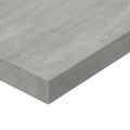 vidaXL Prídavné police 8 ks, betónovo sivé 80x10x1,5 cm, drevotrieska