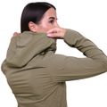 Dámska bežecká bunda Pulse Vetiver - GymBeam, veľkosť S, veľkosť oblečenia S
