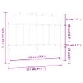 vidaXL Kovové náhradné čelo postele čierne 120 cm