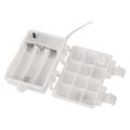LED dekorácia - 2x brezová vetvička, 60 cm, 3x AA, IP44, teplá biela, časovač